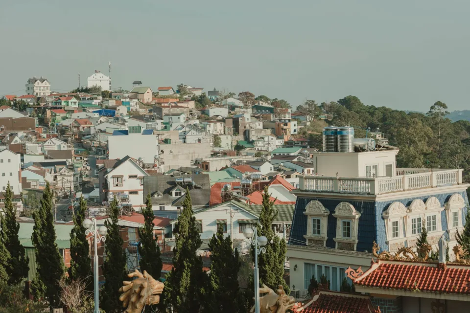 Lối vào homestay